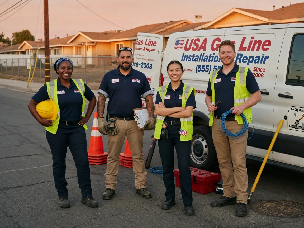 Gas Line Installation company in Forsyth, IL