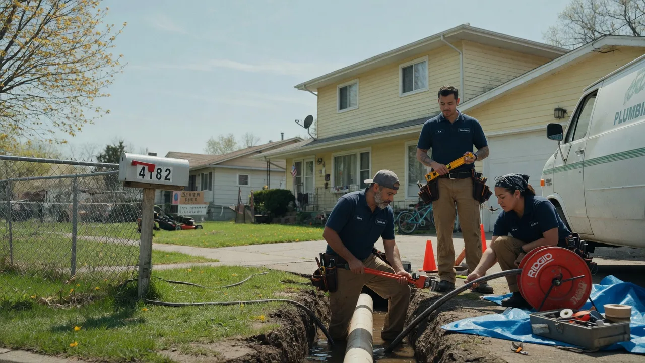 Gas Line Repair in Forsyth, IL near me